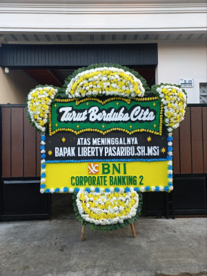 Papan Bunga Duka di Jangkar Mas