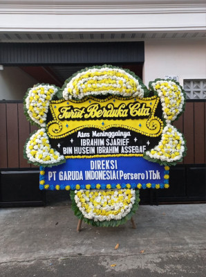 Papan Bunga Duka di Jangkar Mas