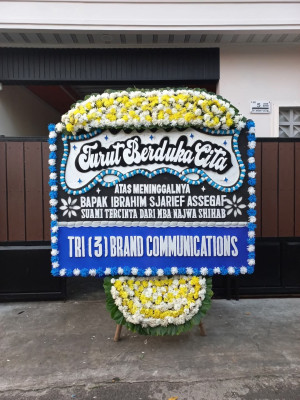 Papan Bunga Duka di Jangkar Mas